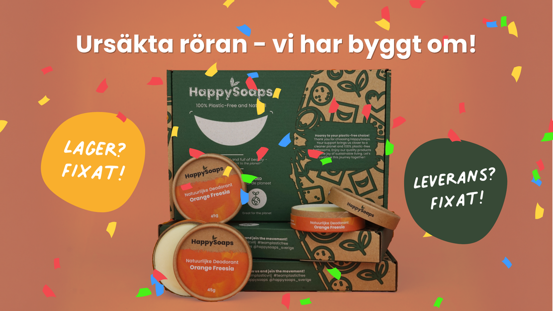 Ursäkta röran - vi har byggt om!