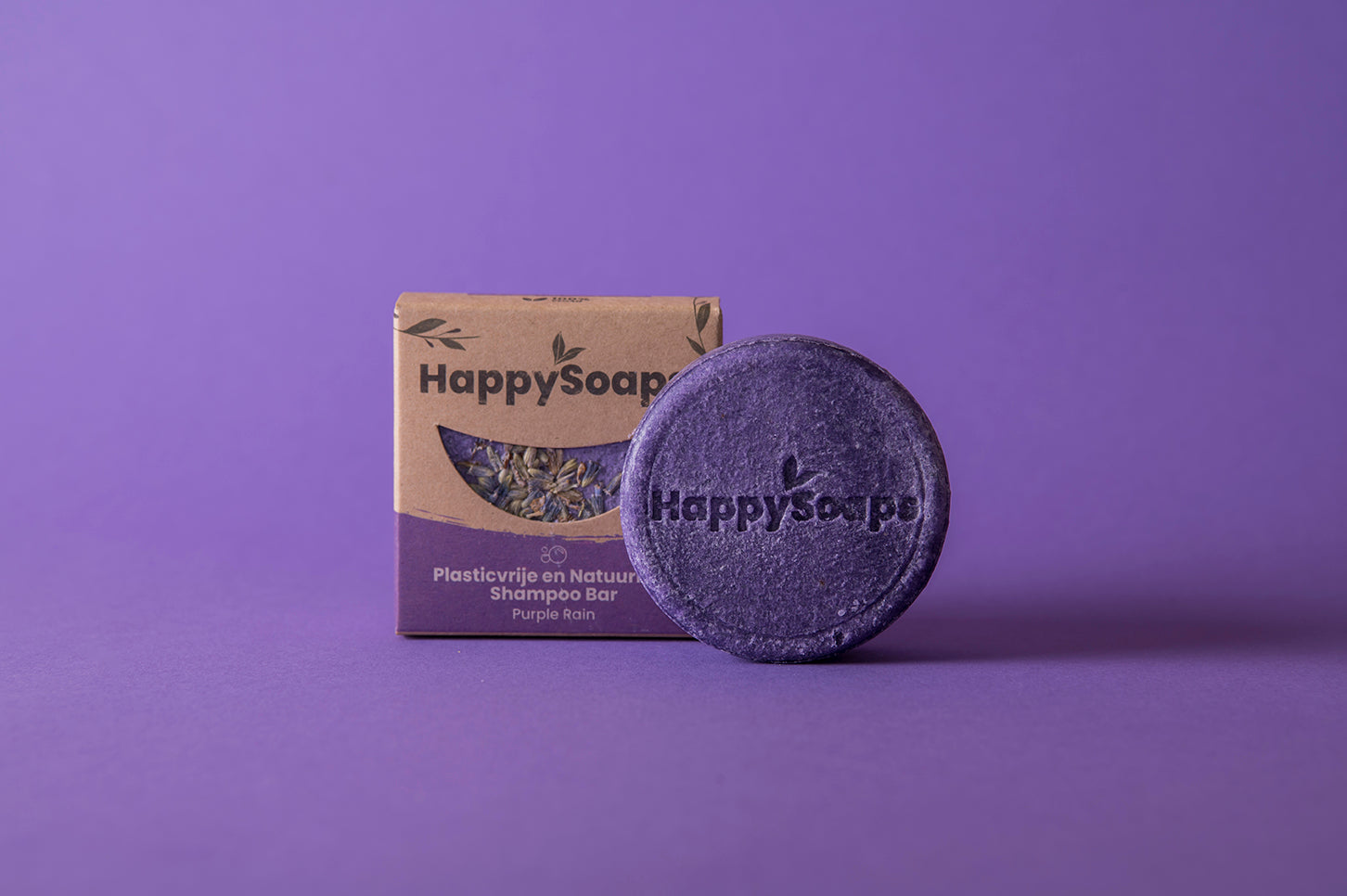 friktion Elemental implicitte Purple Rain Shampoo Bar – HappySoaps SE